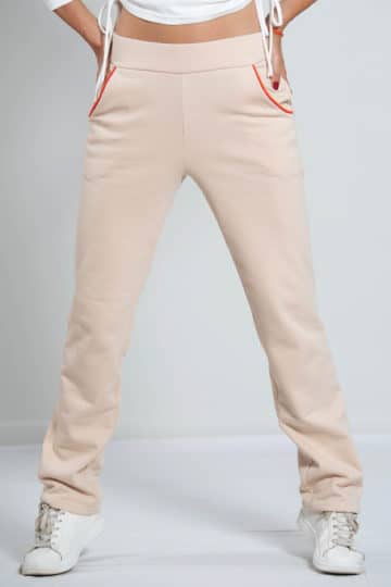 Pantalon jogging beige RILEY devant