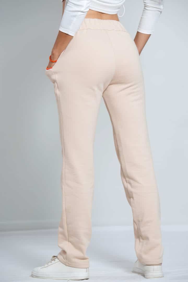 Pantalon jogging beige RILEY dos