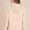 Sweat à capuche ALIYAH Beige – Image 2