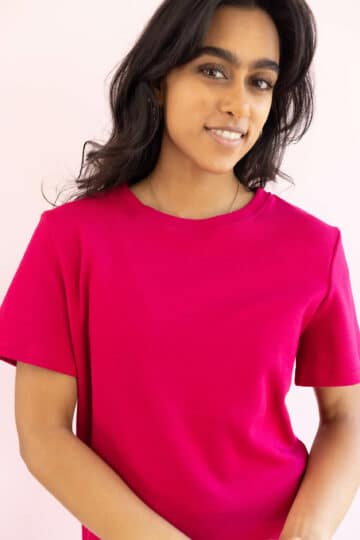 T-shirt Fuchsia GABRIEL zoom