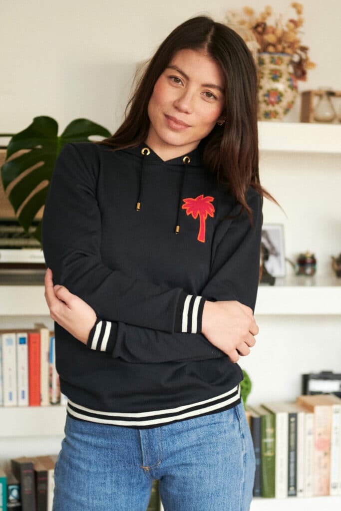 collection californian sweat à capuche marie