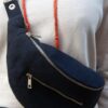 Sac Banane Noir tendance devant