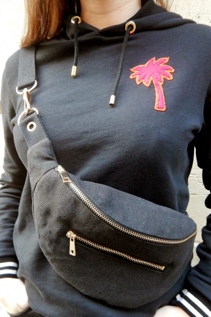 Sac Banane Noir tendance