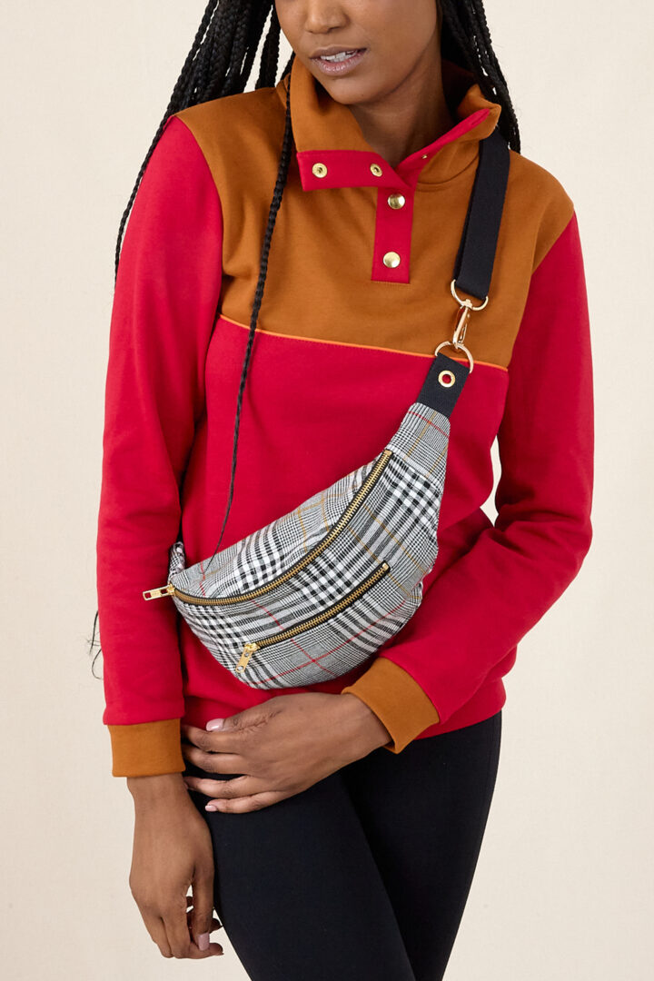 Sac Banane motif Tartan – Image 4